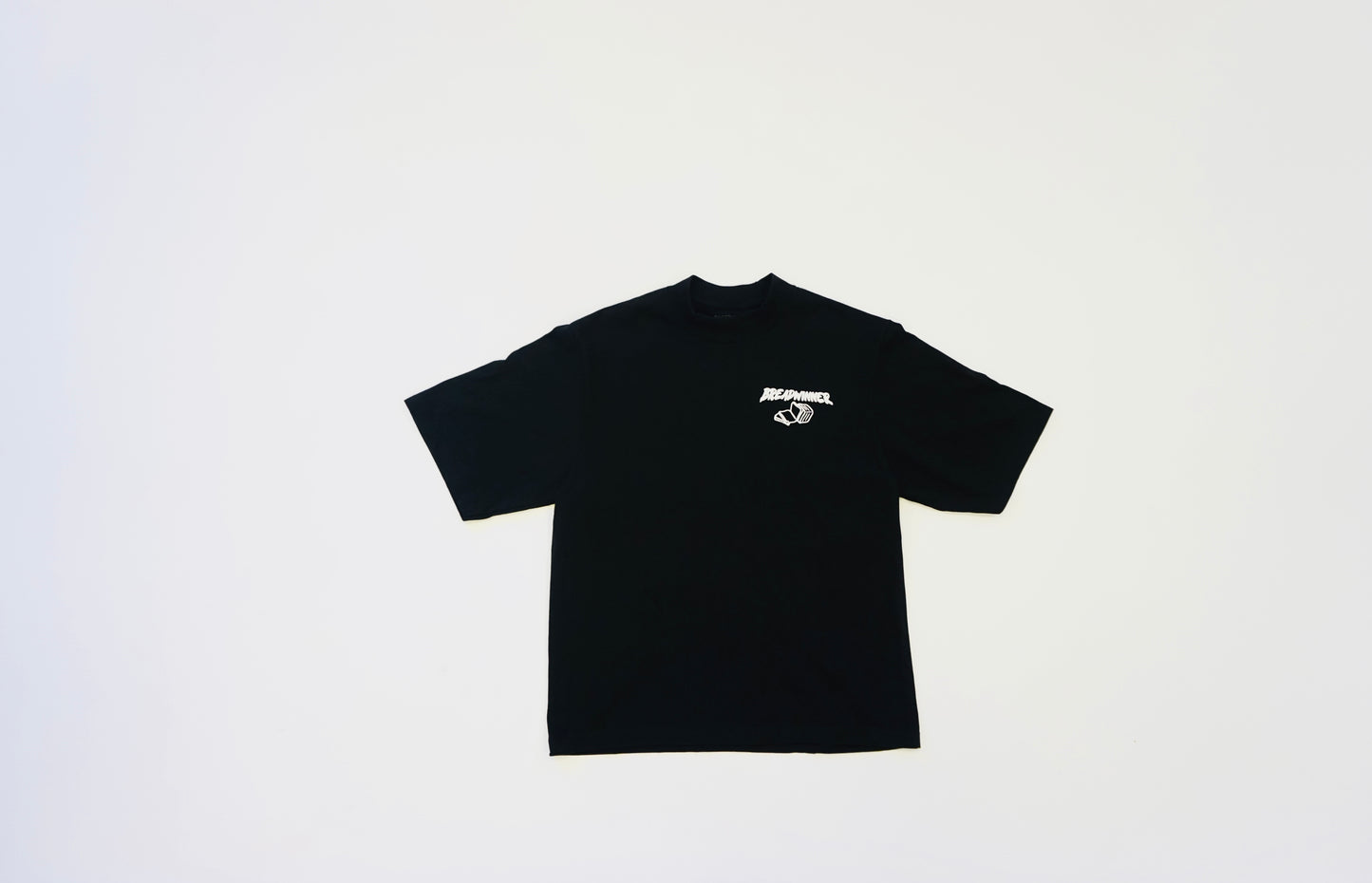 BLACK HEAVYWEIGHT LOGO T