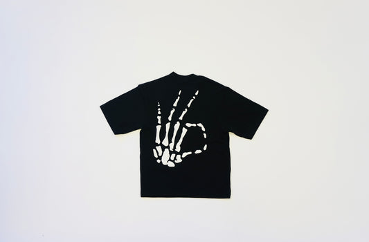 BLACK HEAVYWEIGHT LOGO T
