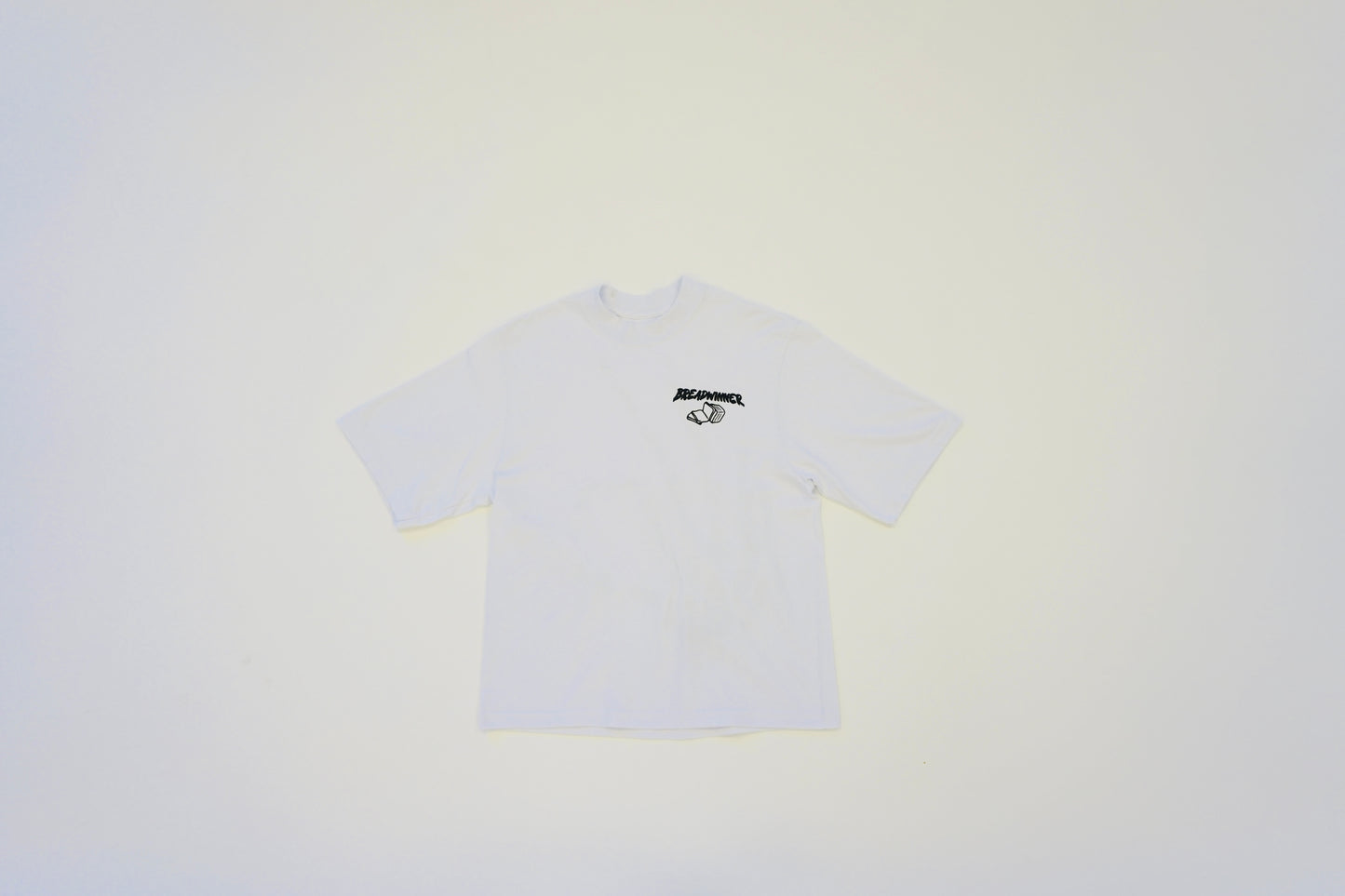 WHITE HEAVYWEIGHT LOGO T